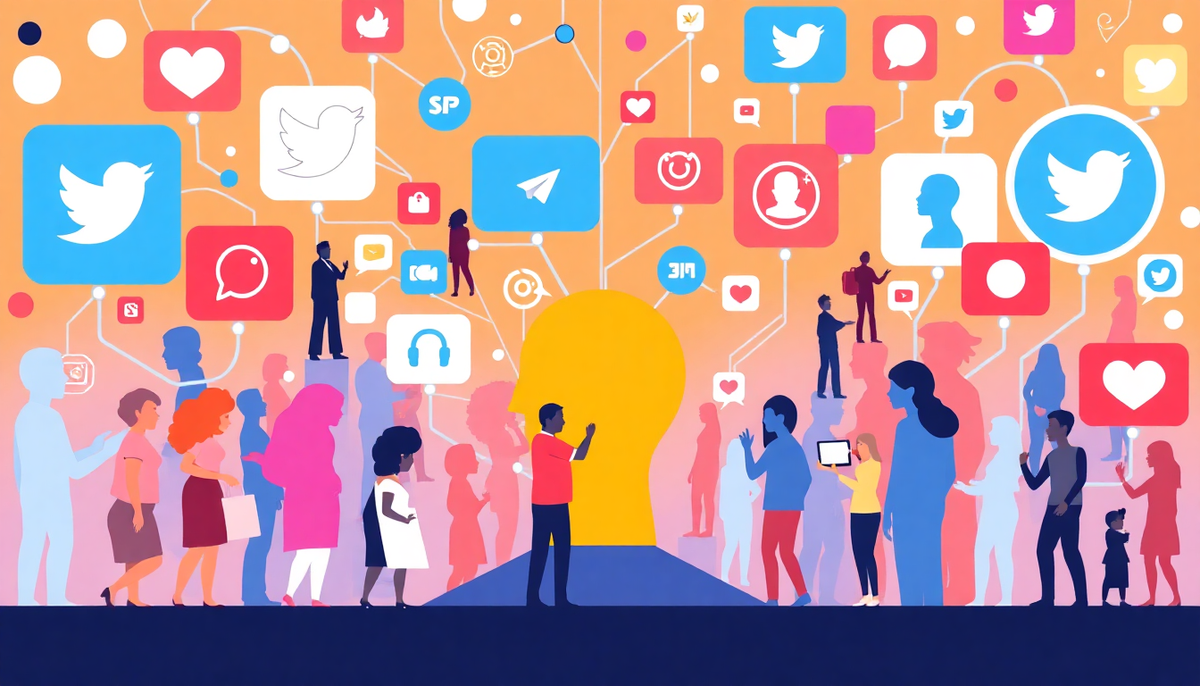 Pourquoi les gens suivent les comptes populaires sur les réseaux sociaux