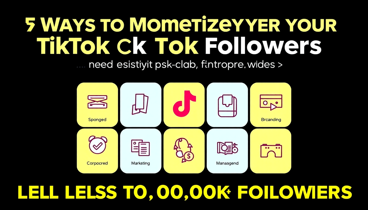 7 moyens de monétiser un compte TikTok à moins de 10k abonnés